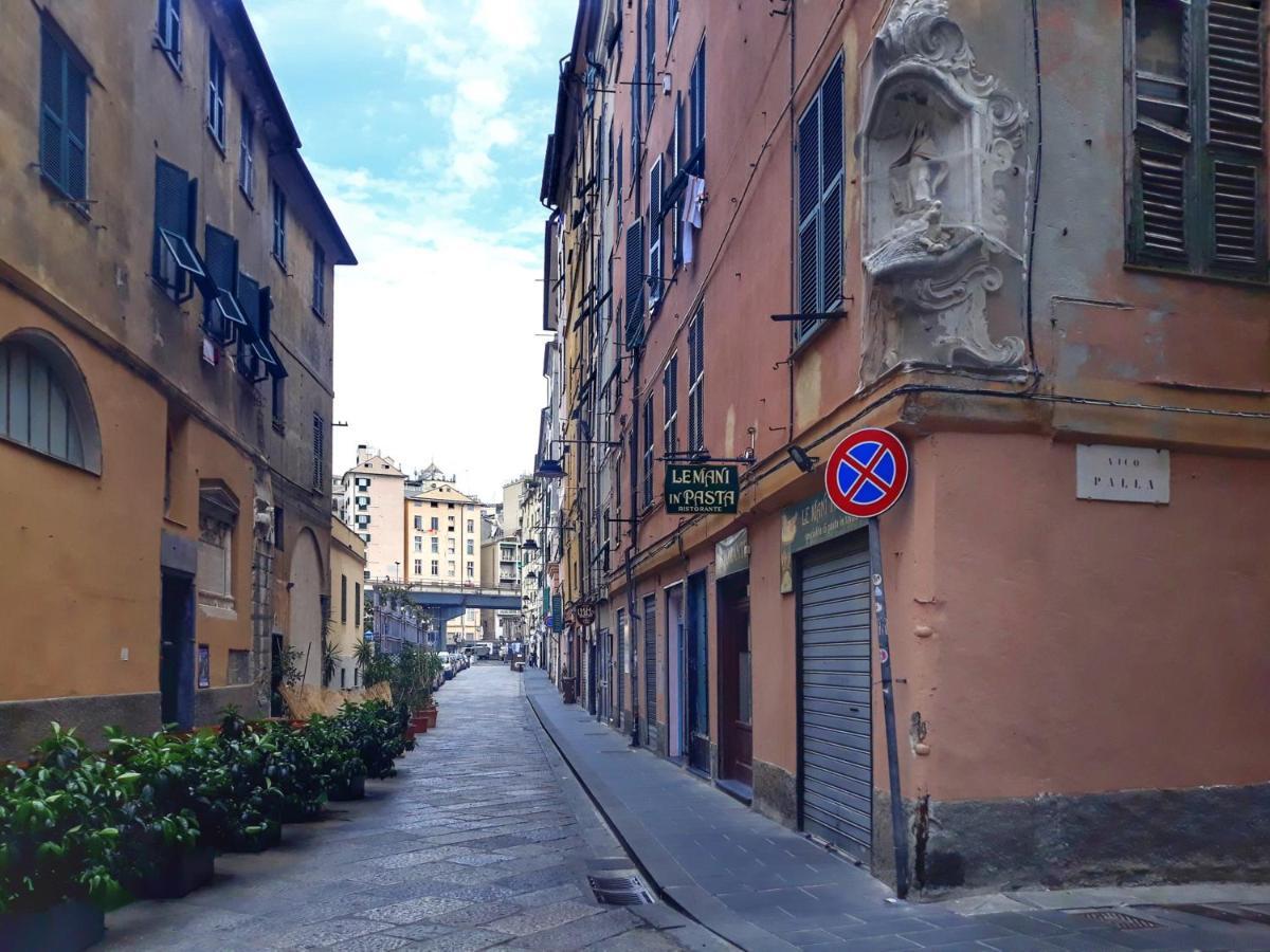 Appartamento Pietra Di Mare, Porto Antico Genua Exteriör bild