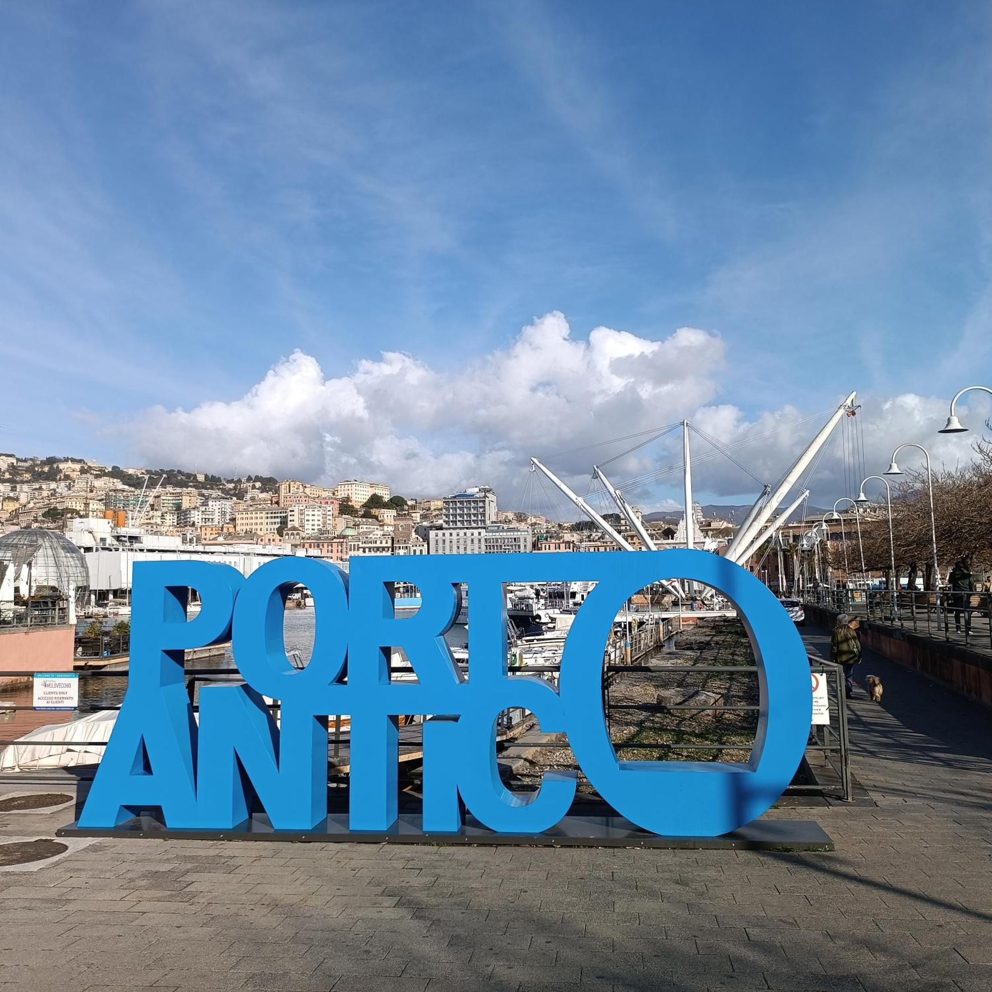 Appartamento Pietra Di Mare, Porto Antico Genua Exteriör bild