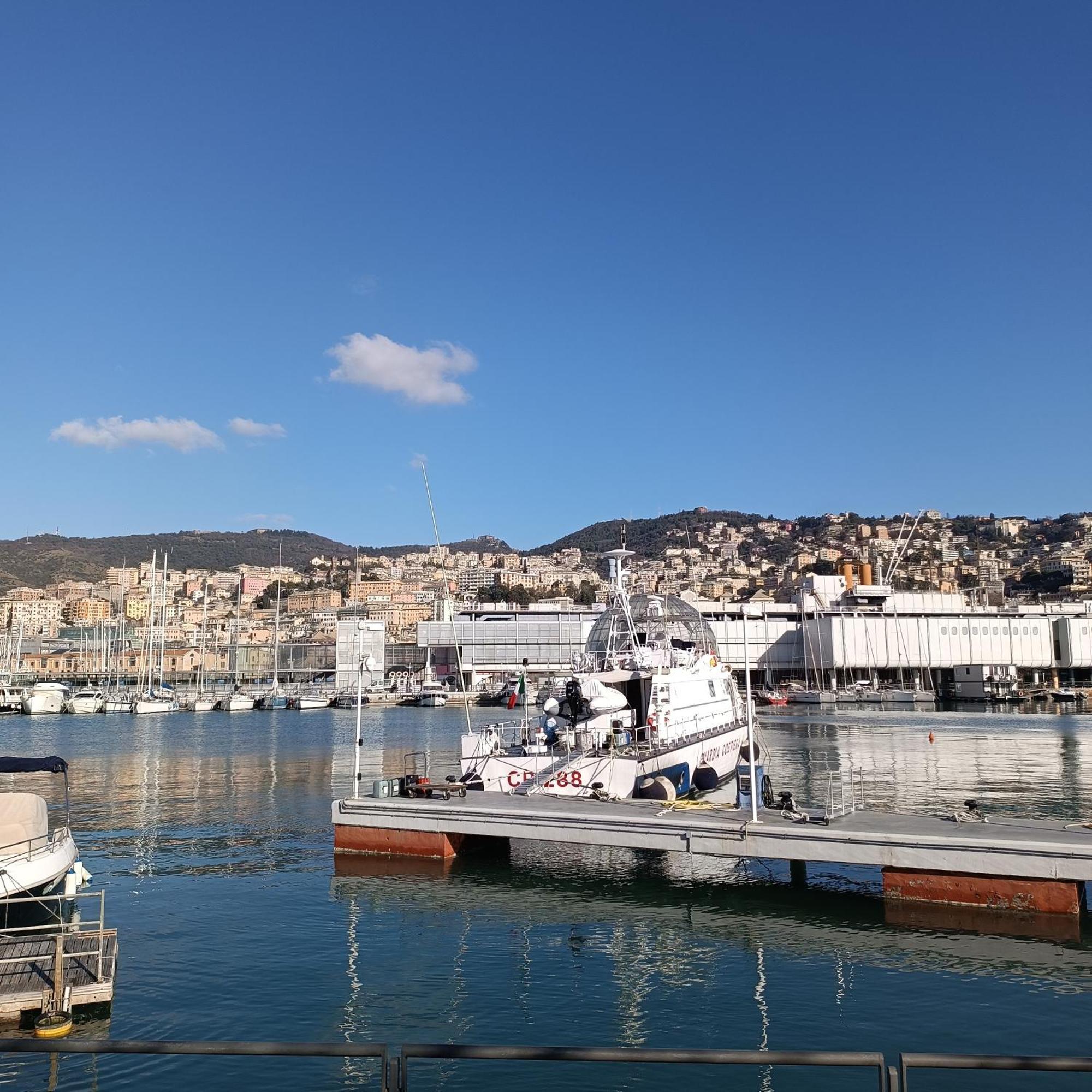 Appartamento Pietra Di Mare, Porto Antico Genua Exteriör bild