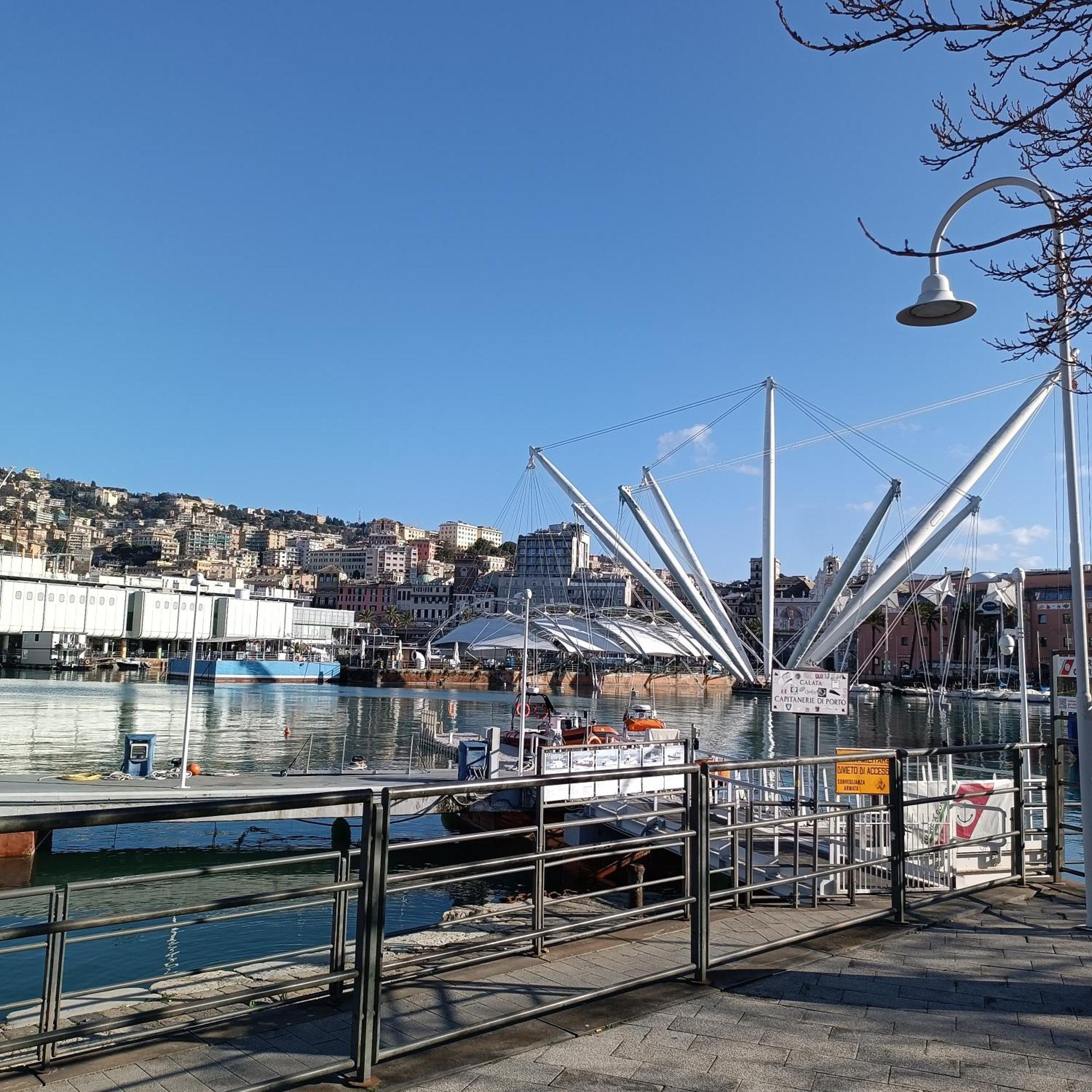 Appartamento Pietra Di Mare, Porto Antico Genua Exteriör bild